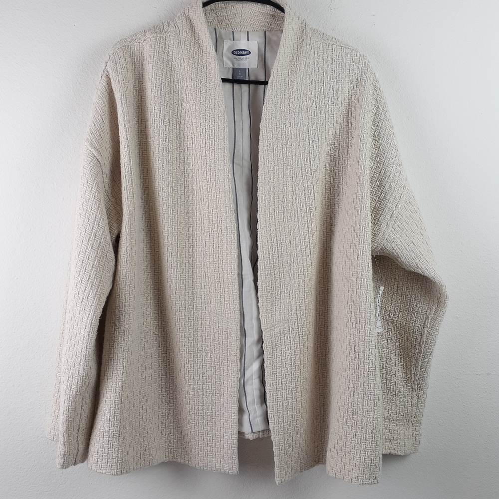 Old Navy Open Jacket Size Large NWT